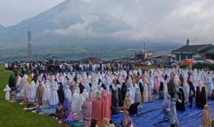 Lapangan Garung di Wonosobo Foto: Istimewa