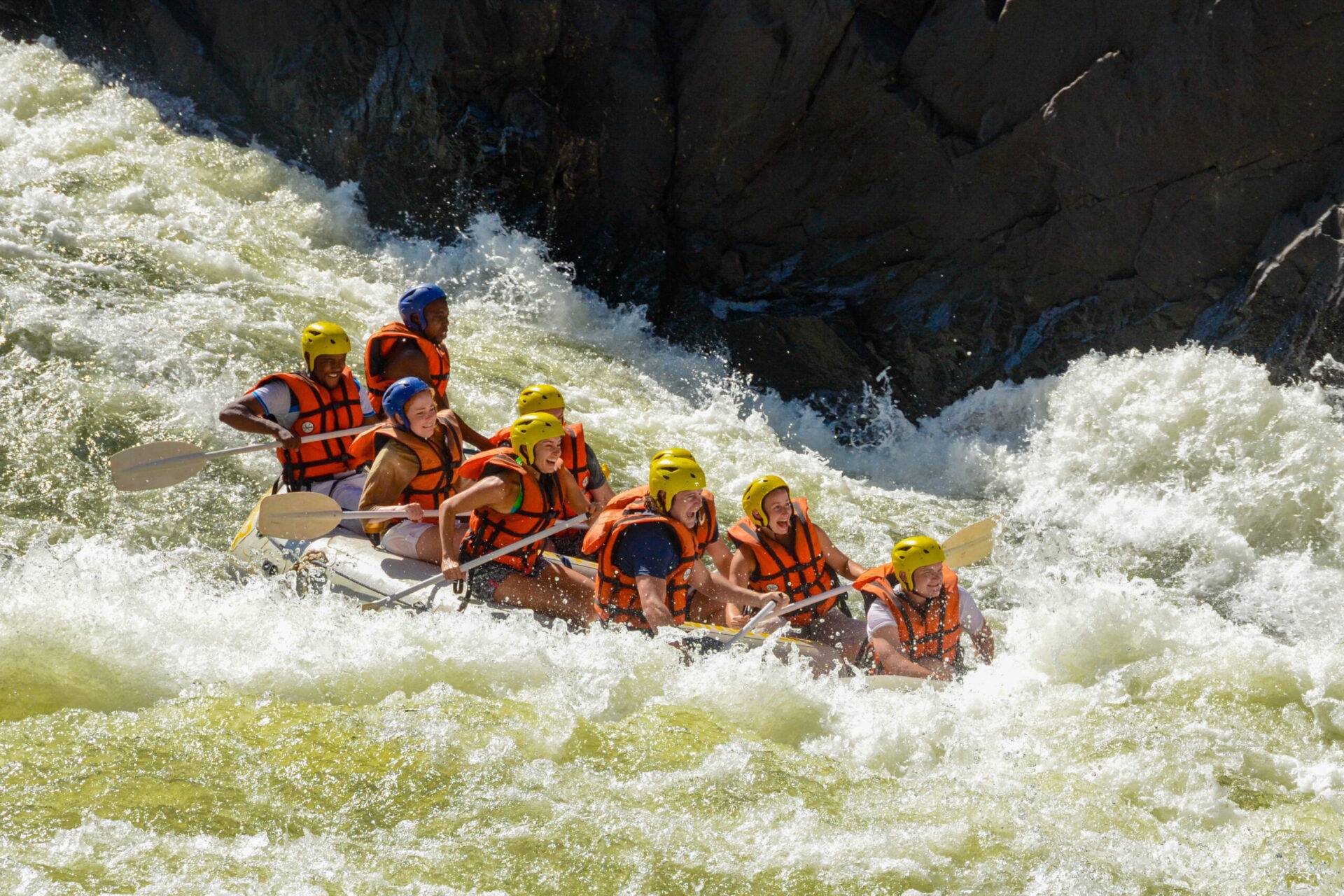 Zambezi rafting. dok. istimewa