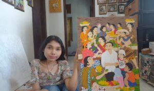 kadek-wiwindari-31-pelukis-penyandang-disabilitas-asal-buleleng 📷 Istimewa